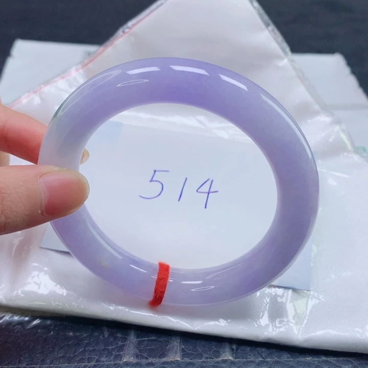 翡翠未镶嵌手镯圈口565758