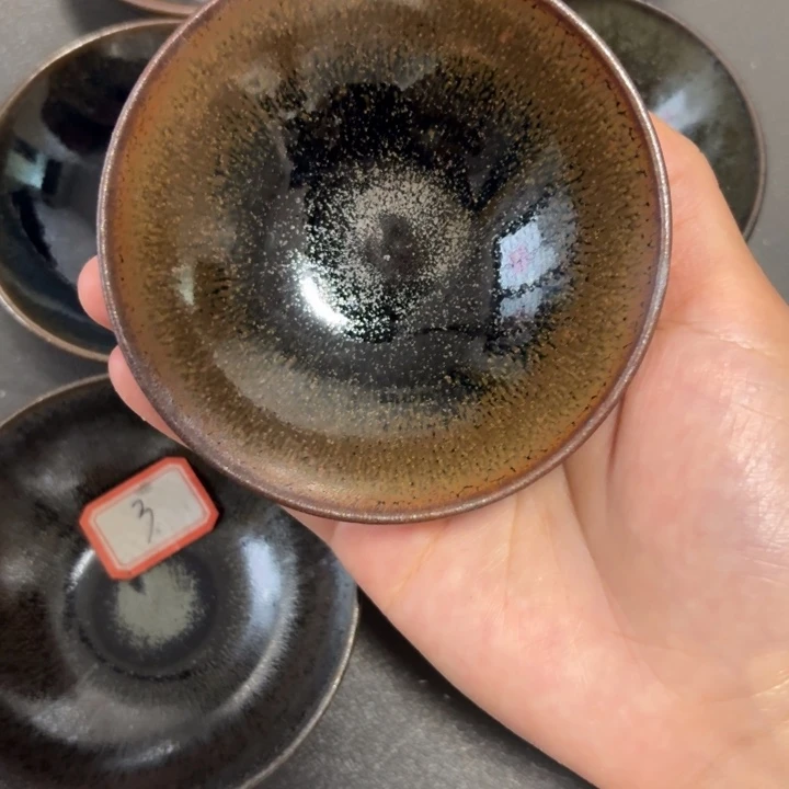 骨瓷人**茶建盏一个