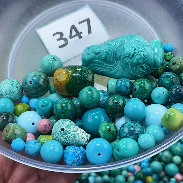 未镶嵌菱锰矿珠宝半成品