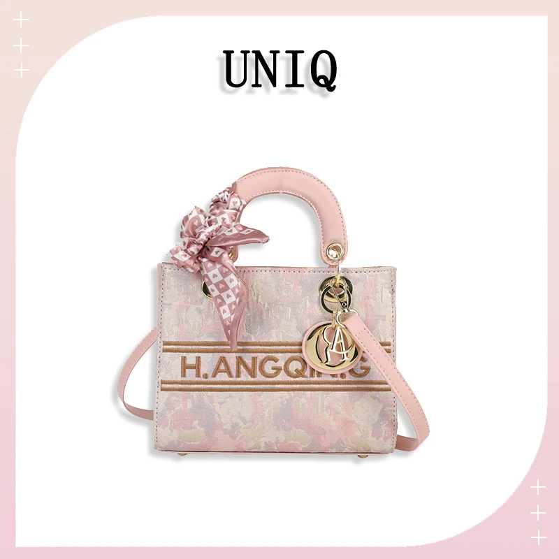 【小众轻奢 刺绣戴妃包】新款潮时尚手提包洋气爆款斜跨女包-L205