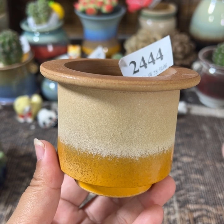 口6 手工花盆满30包邮