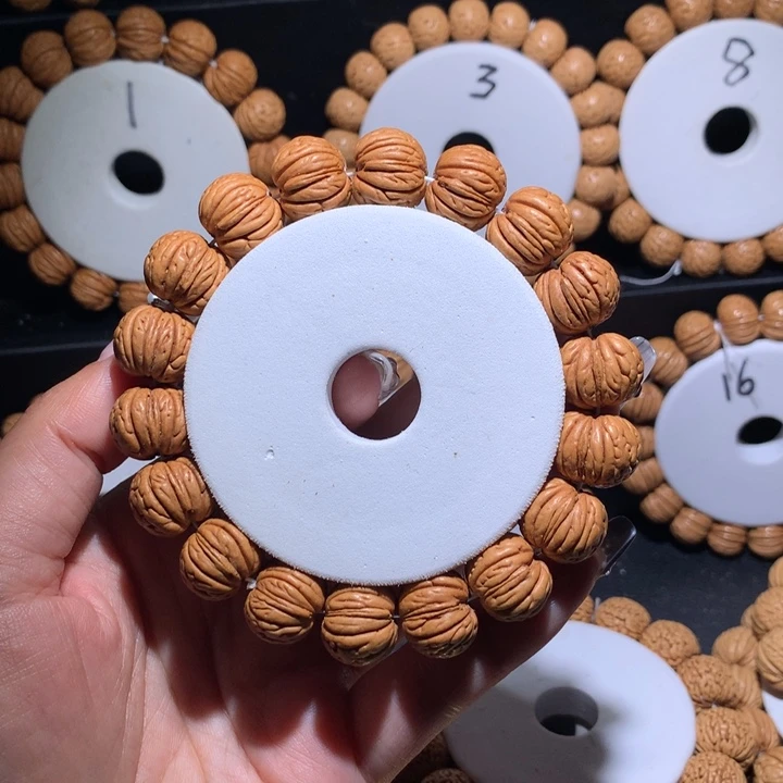 桃核手串野生大开口