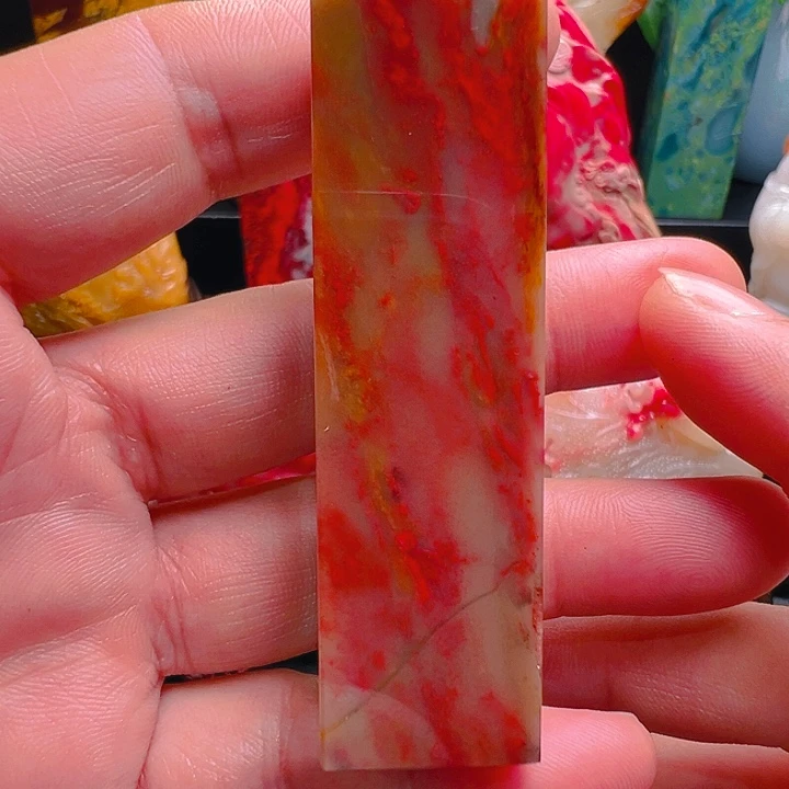 昌化鸡血石素章一枚