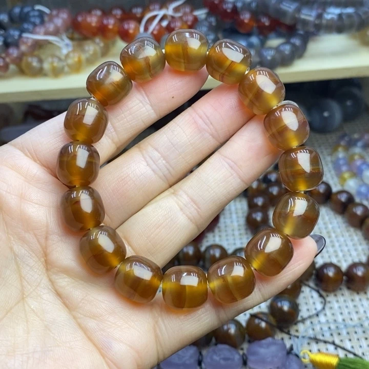 玛瑙/玉髓未镶嵌手链