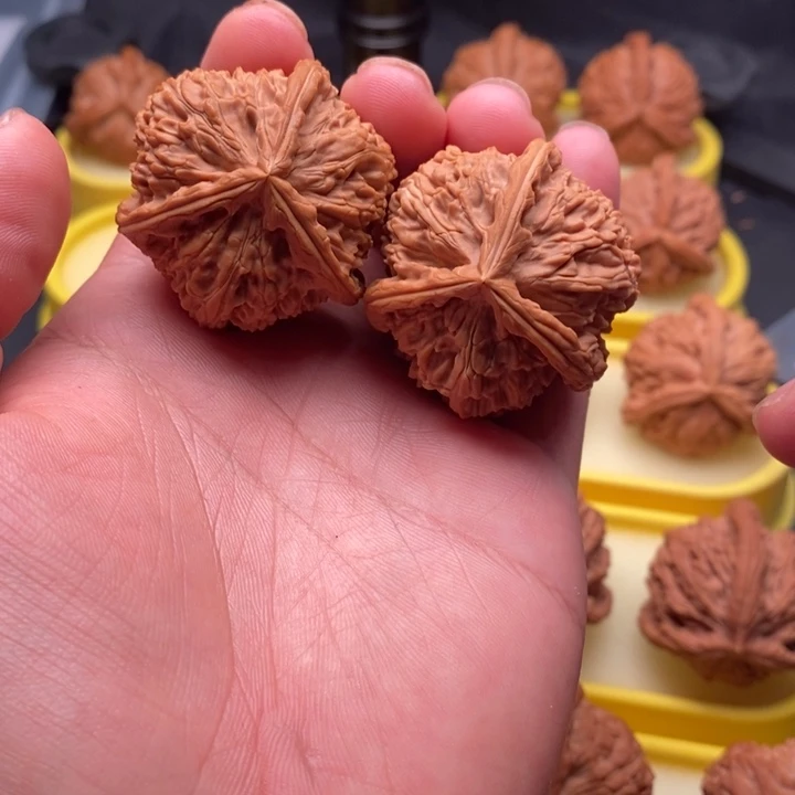 把件文玩核桃42白奔