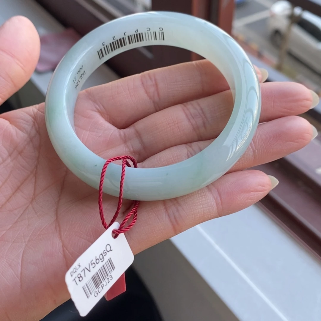 未镶嵌手镯翡翠55-56正圈