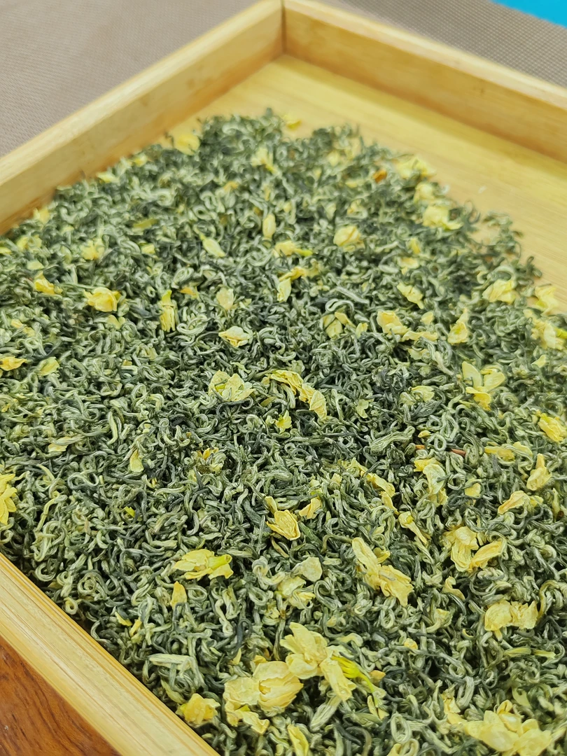 茉莉飘雪，6窨花香浓郁，办公室高颜值茉莉花茶伴手礼