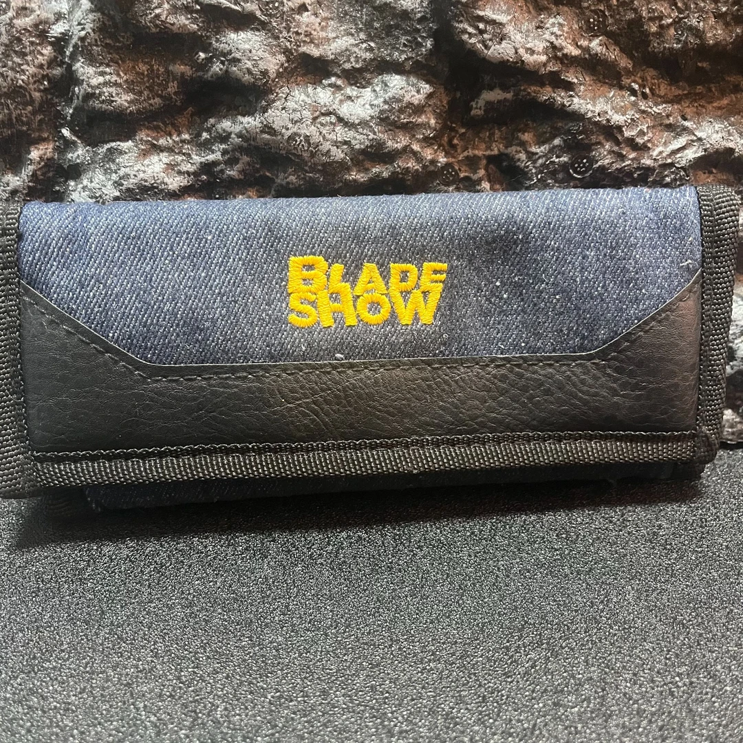 亚特兰大刀展秀刀具收纳包 牛仔布料耐磨布料容纳刀包