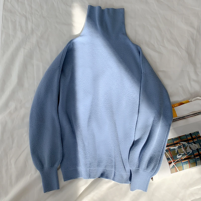 NAVST元宝针全羊毛高领打底衫C2101106MY4