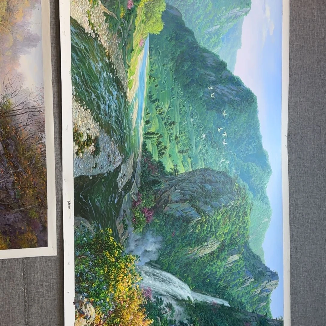 油画加油加油努力加油加油