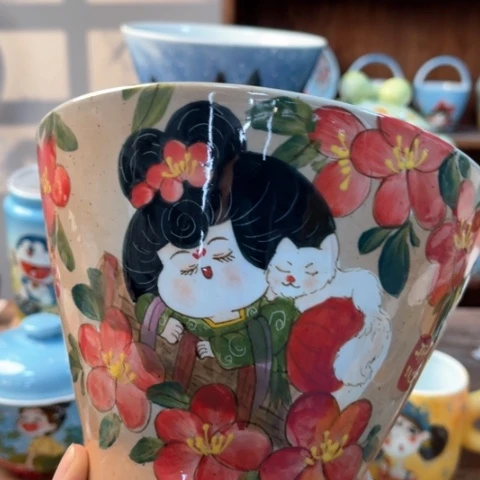 炉景德镇釉下手绘陶瓷