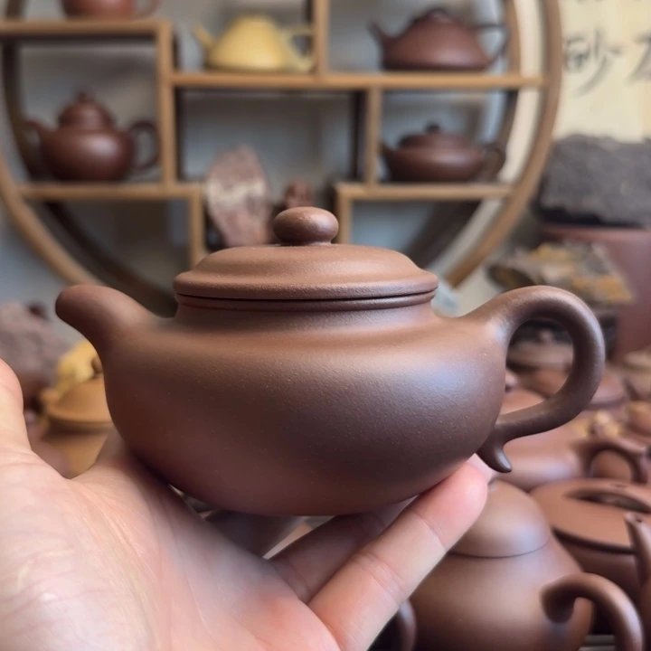 茶壶紫砂仿古300cc台西嫩底槽清
