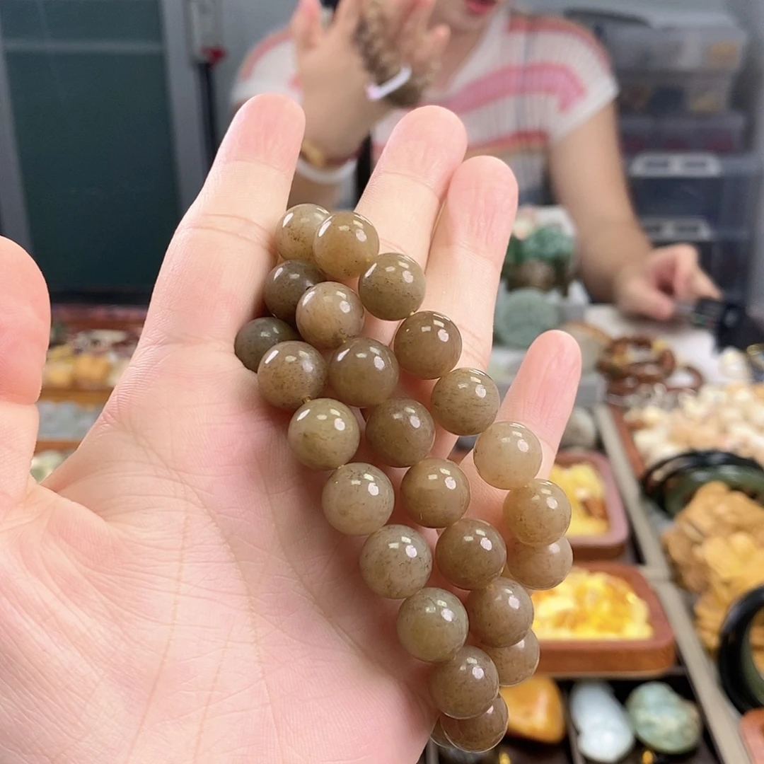 未镶嵌手链和田玉（糖玉）