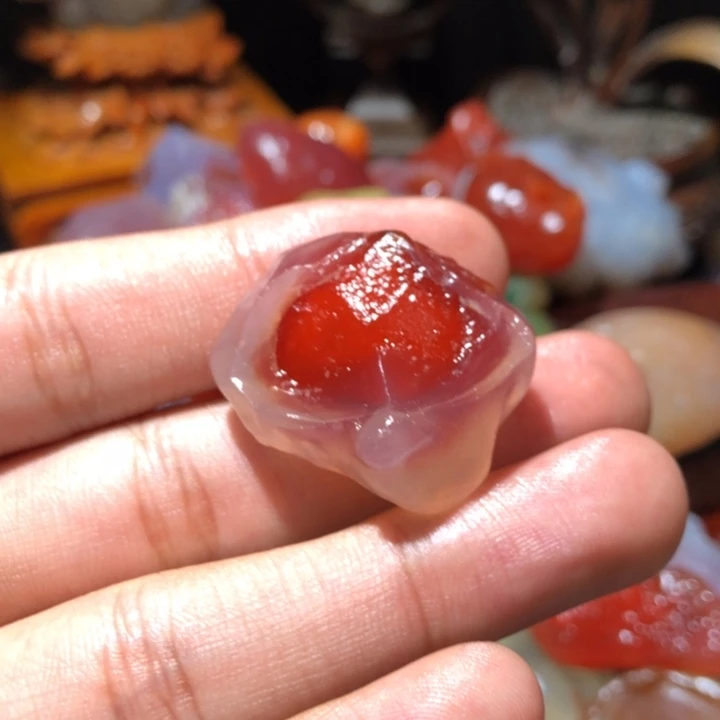 玛瑙/玉髓合金挂件