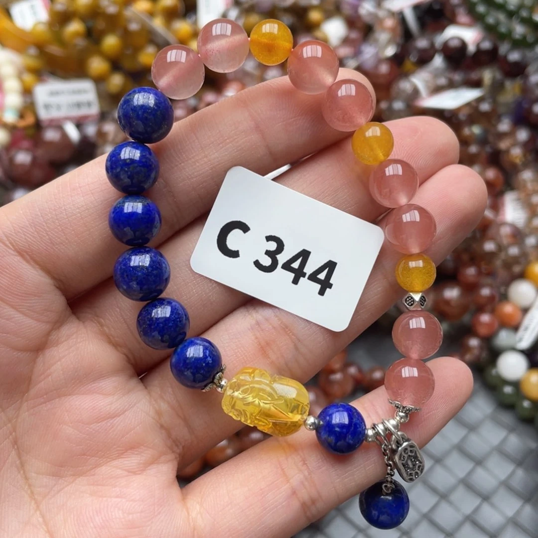 未镶嵌手链水晶多样性