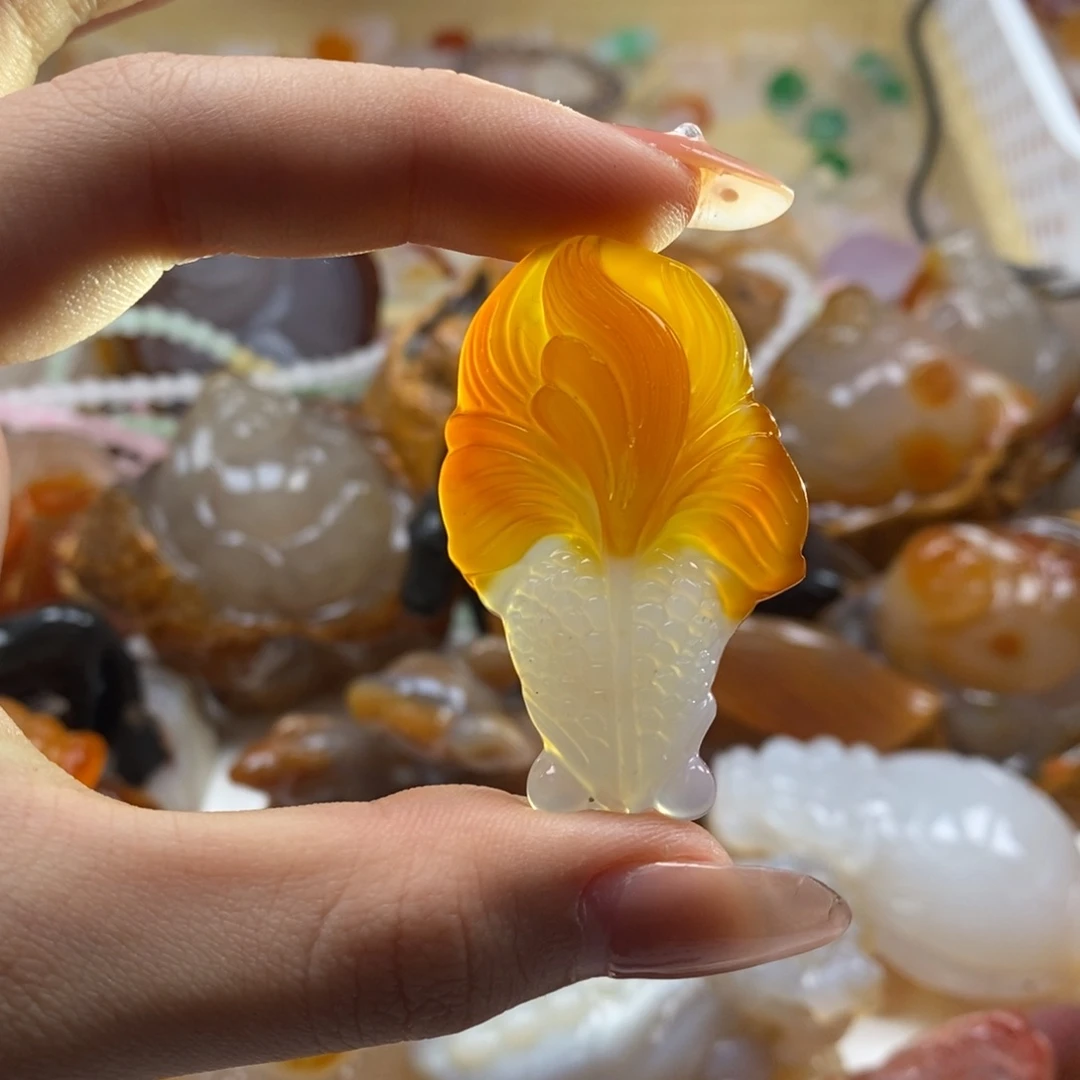 玛瑙/玉髓未镶嵌颈饰