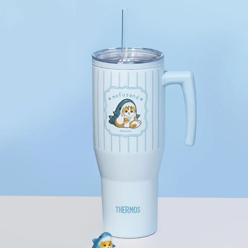 【A等品微瑕】膳魔师猫福珊迪系列超大容量车载保温杯1100ml