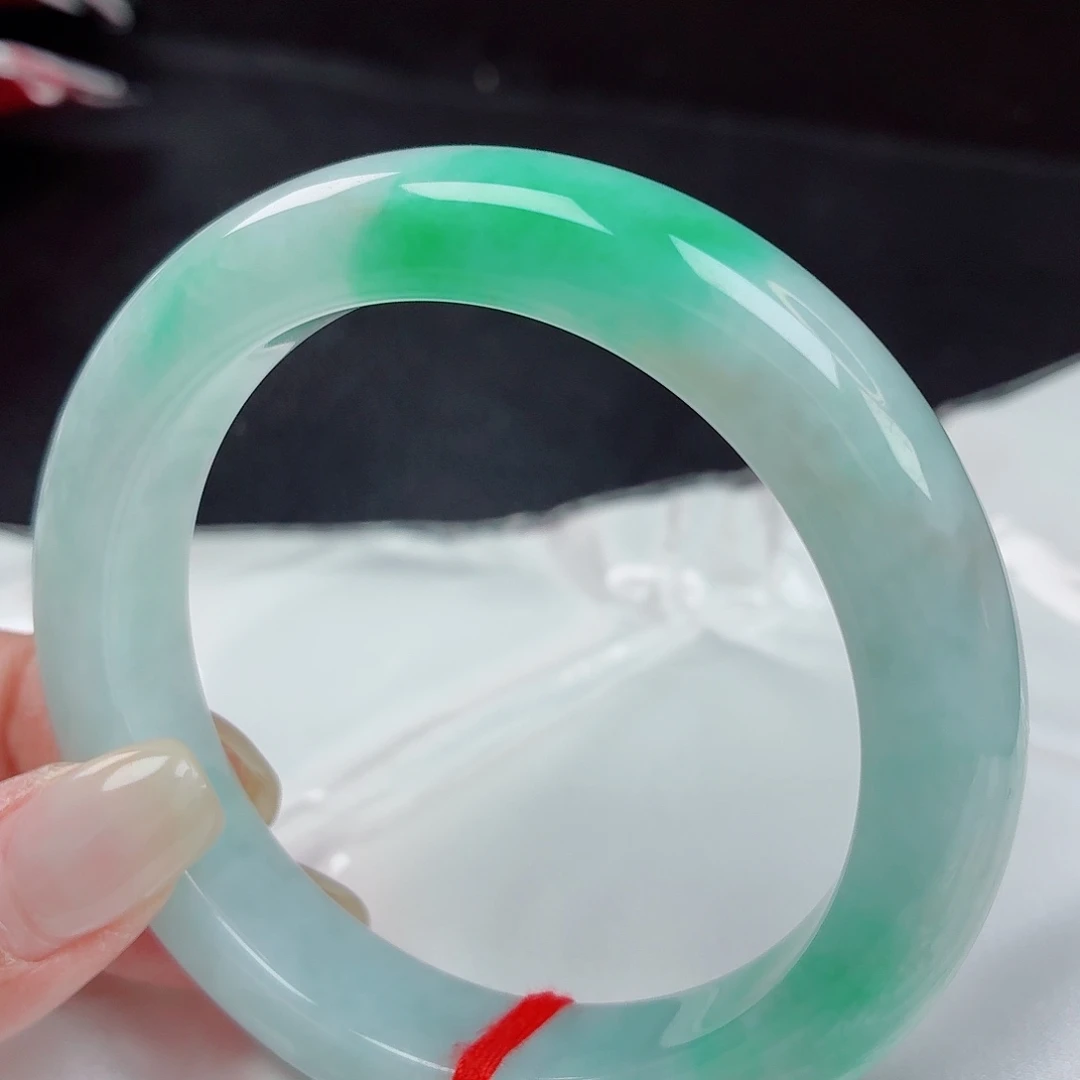 未镶嵌手镯翡翠58+