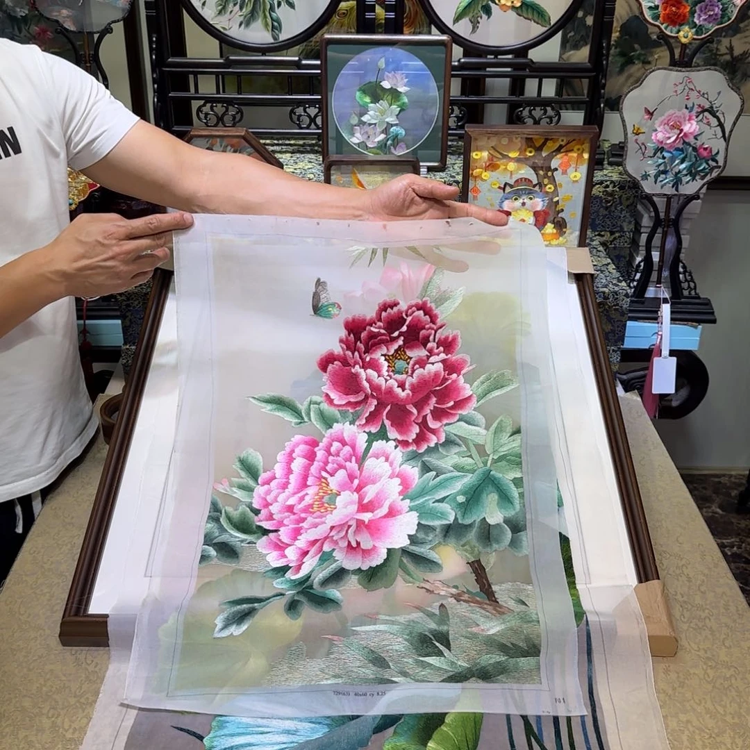 刺绣刺绣工艺精湛独特设计理念