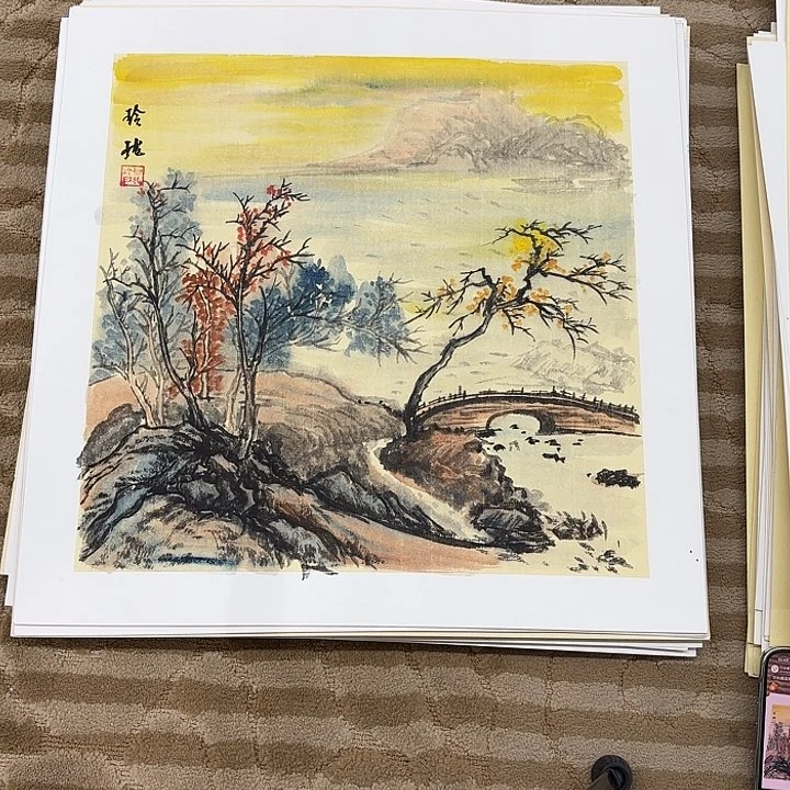 国画花鸟的故事也很有趣50.50
