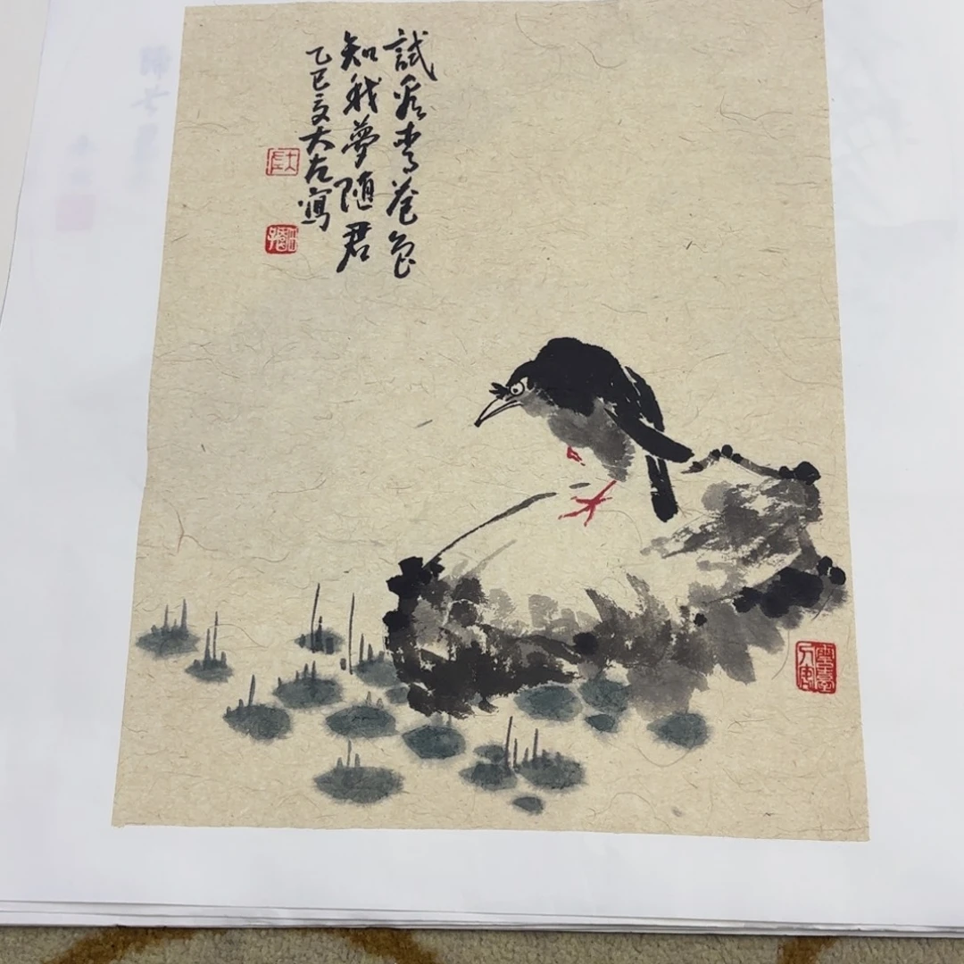 国画左庭强小品艺