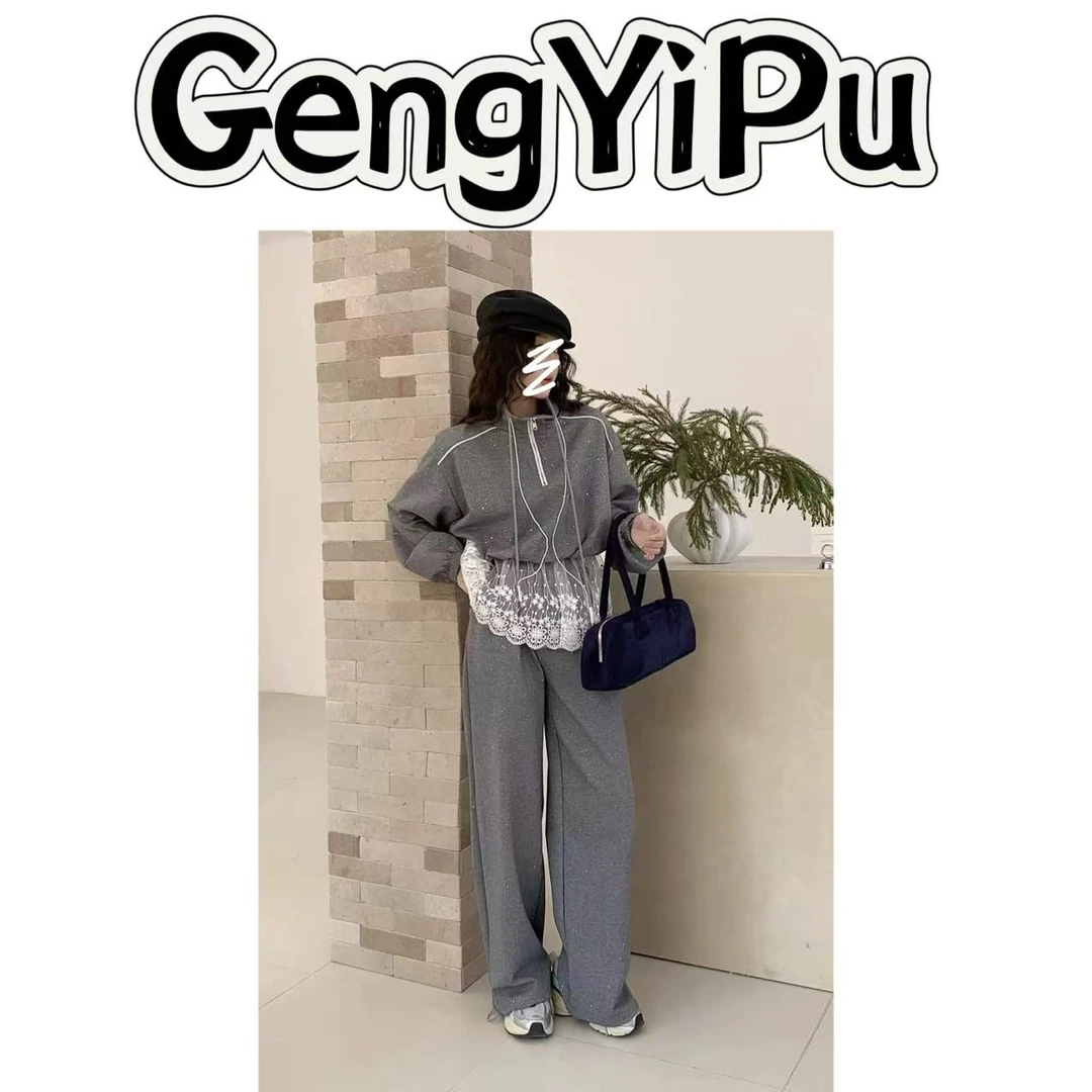 （更衣铺专属）08立领满天星蕾丝拼接套装02厂