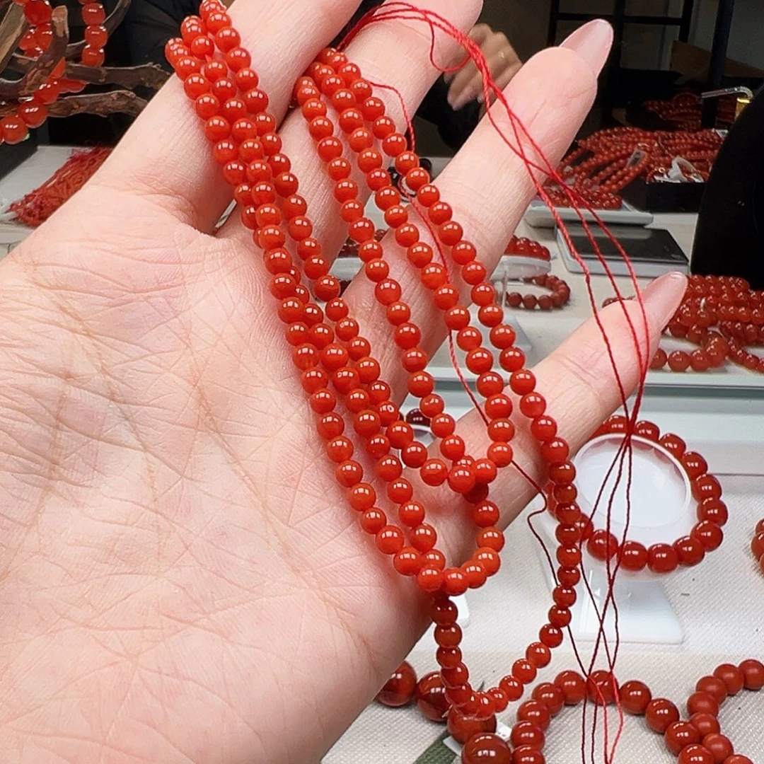 未镶嵌手链南红玛瑙
