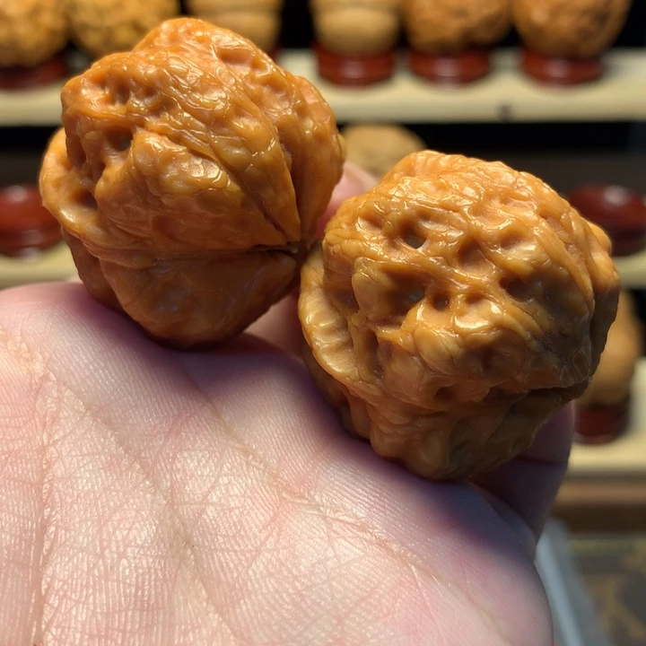 南***梦文玩核桃把件37哇塞