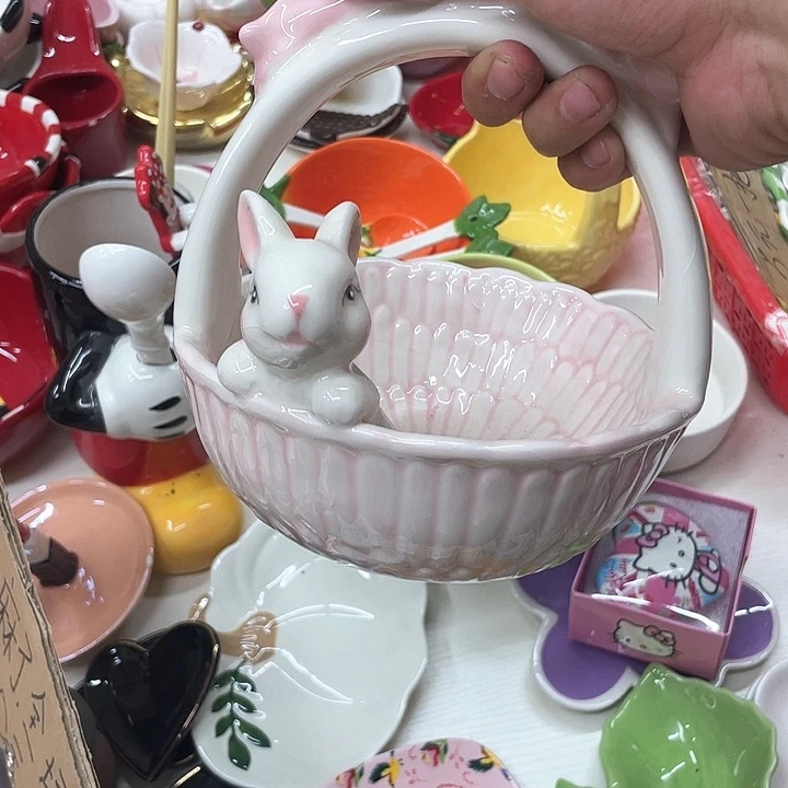 U*满20包邮瑕疵陶瓷不退不换