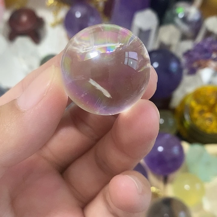 石材2.7直径爆彩小球！