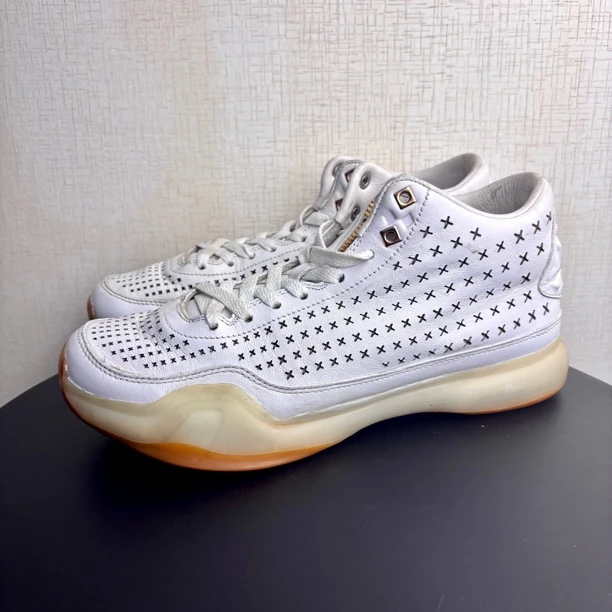 95新 maje 42码 科比10 ext 白生胶 保真 中古球鞋（鞋帮掉色