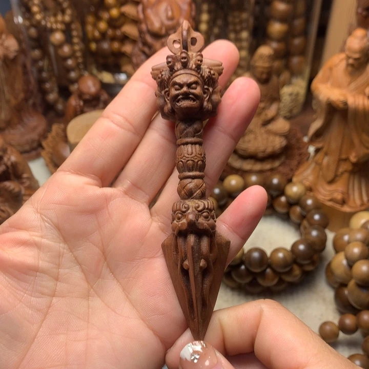 檀香木其他老山檀香手把件