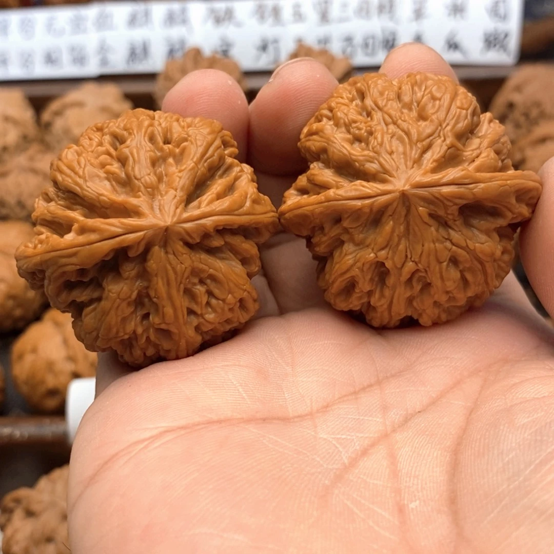 吊坠文玩核桃43尺 全品大粗筋 54