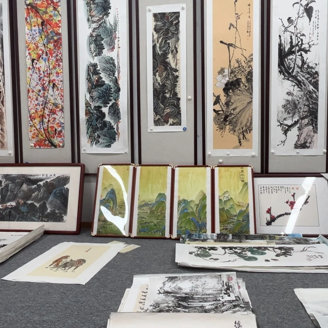 緣***齋国画绘画作品多次参加
