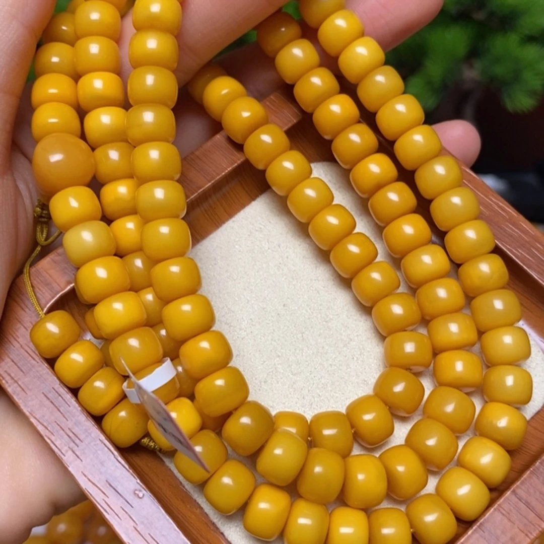 【闪购商品】蜜蜡颈饰未镶嵌项链