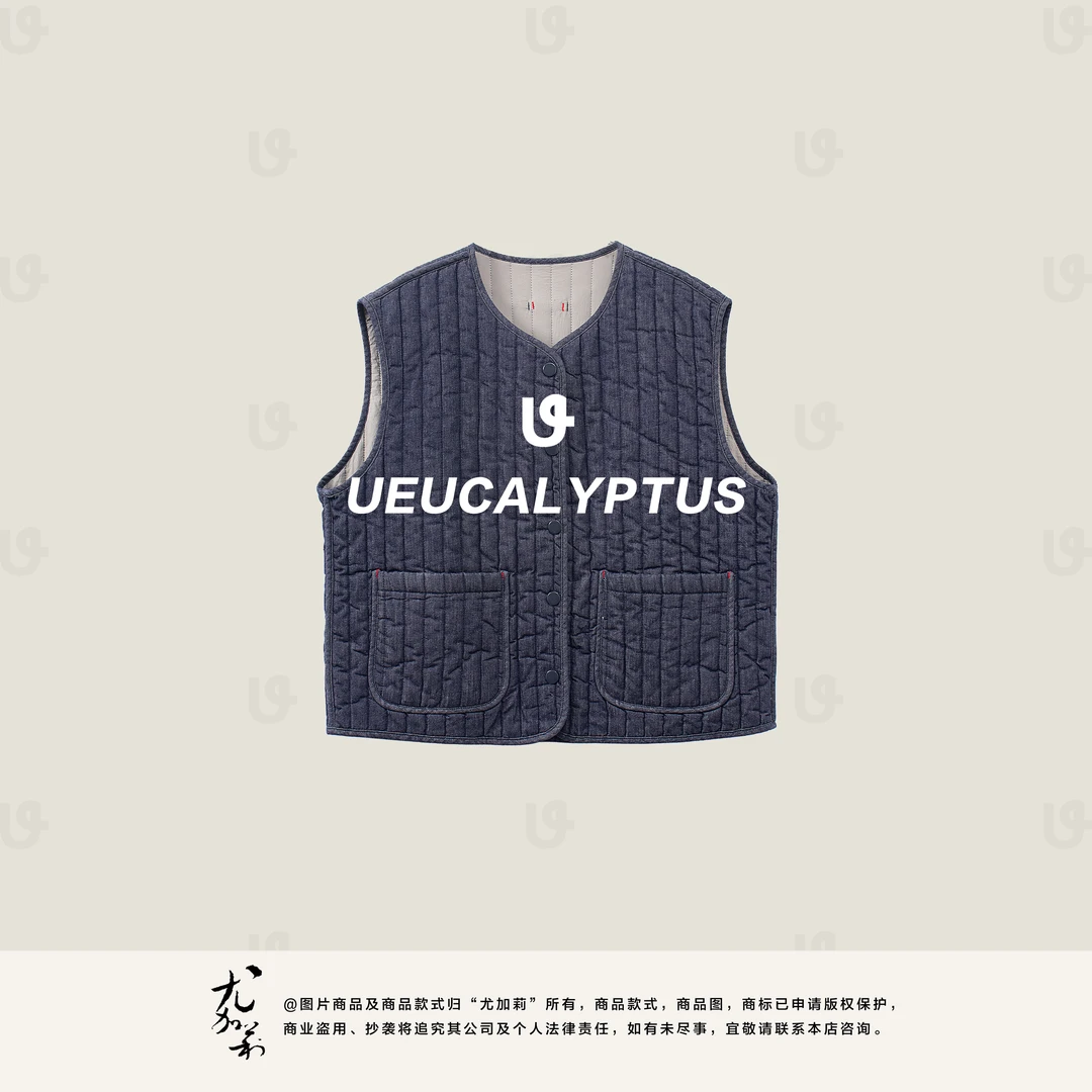 加莉精选【韩系棉马甲】时髦保暖棉马甲-均码