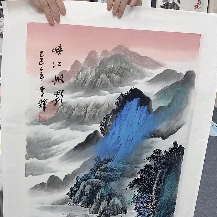 国画国画作品手绘