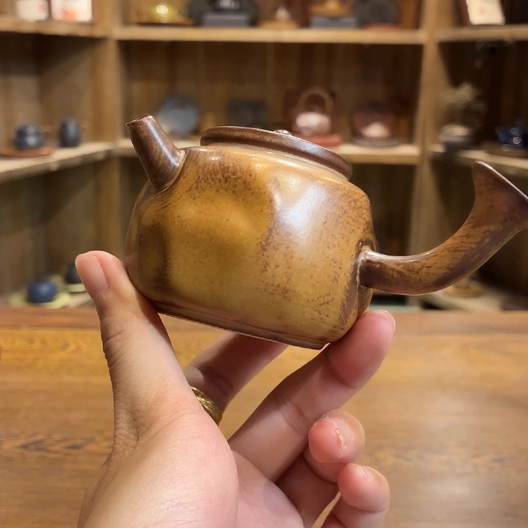 柴烧老岩泥茶器皿