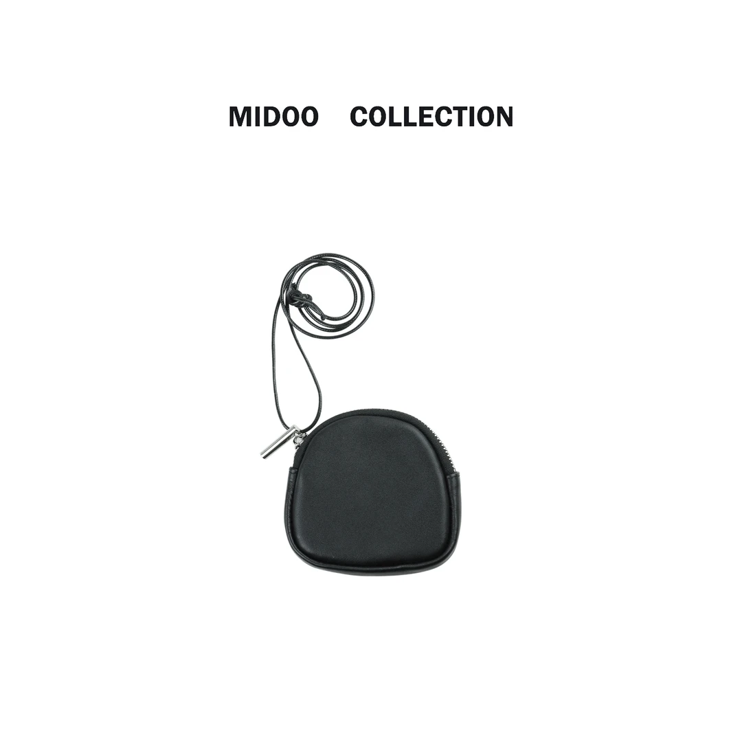MIDOO ‘小土司’简约实用便携收纳挂脖小钱包