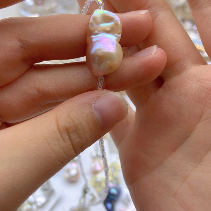 淡水珍珠未镶嵌颈饰