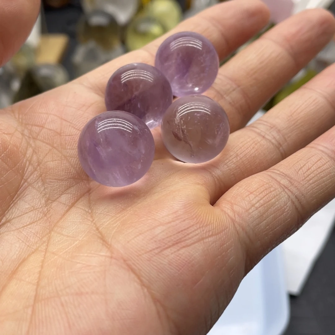 水晶5未镶嵌紫水晶球