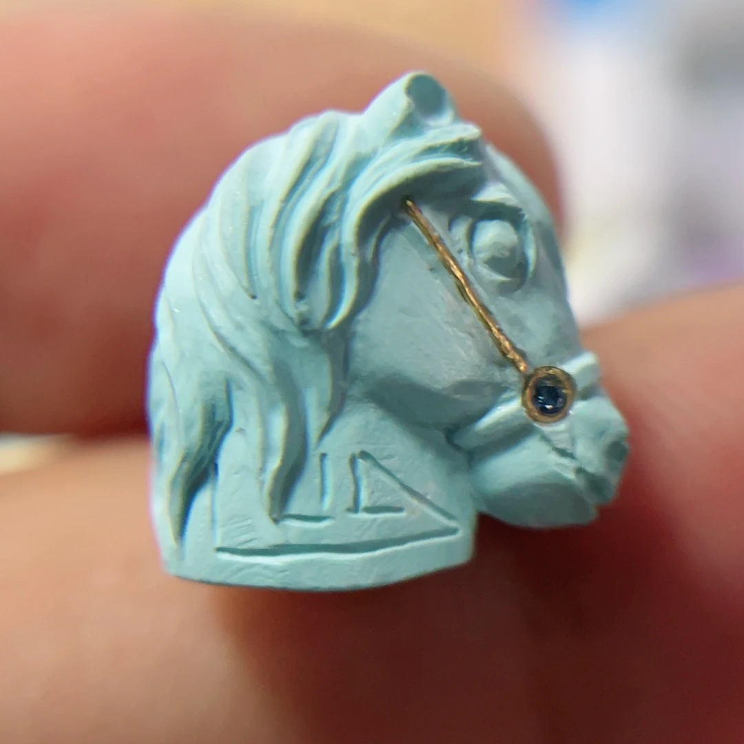 绿松石配饰未镶嵌