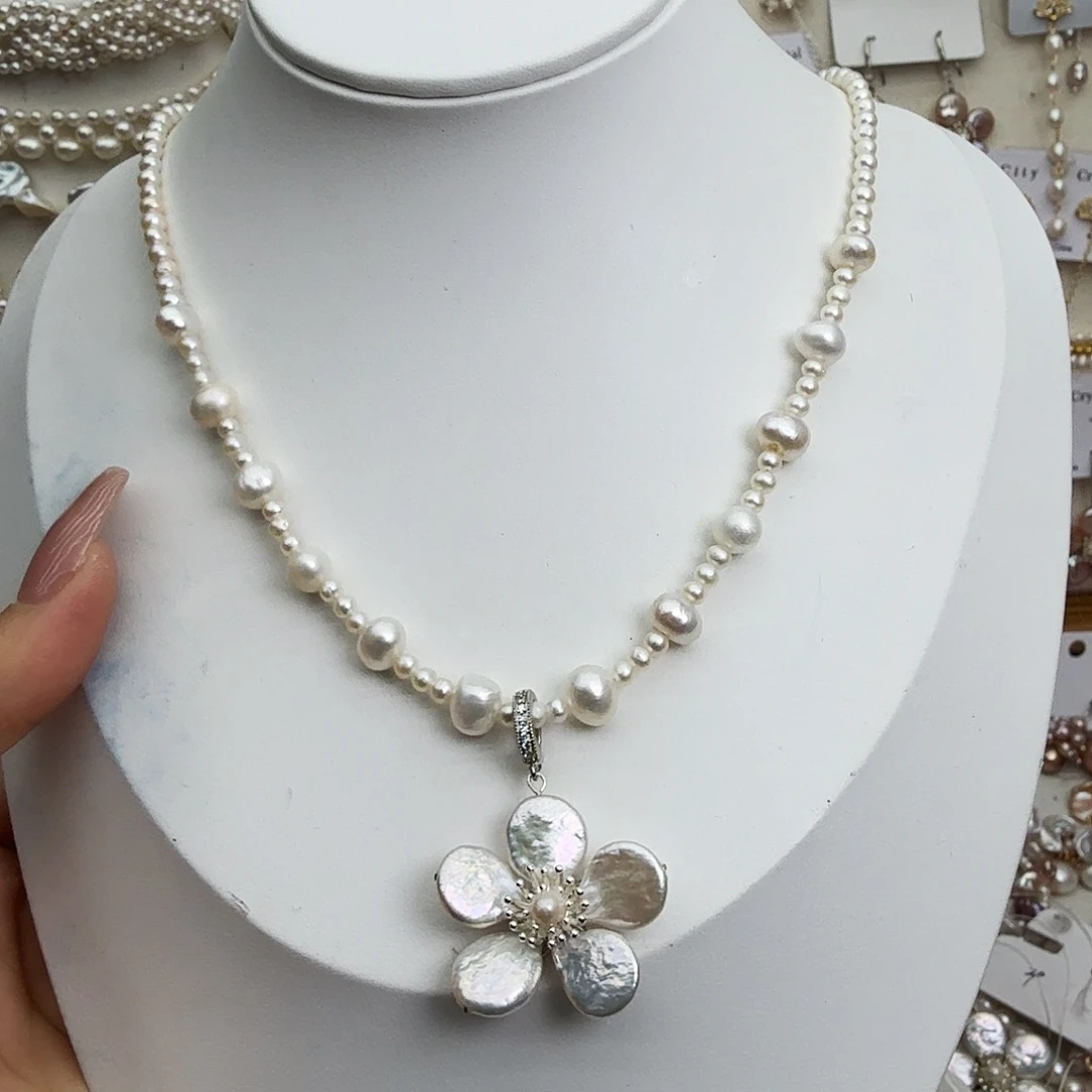 未镶嵌淡水珍珠颈饰