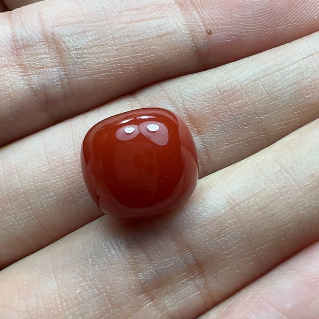 南红玛瑙未镶嵌珠子