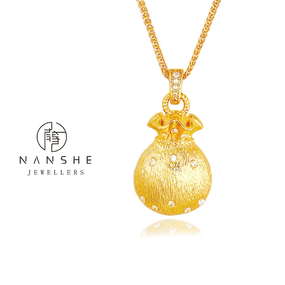 NANSHE/南奢 新中式轻奢气质坠链百搭