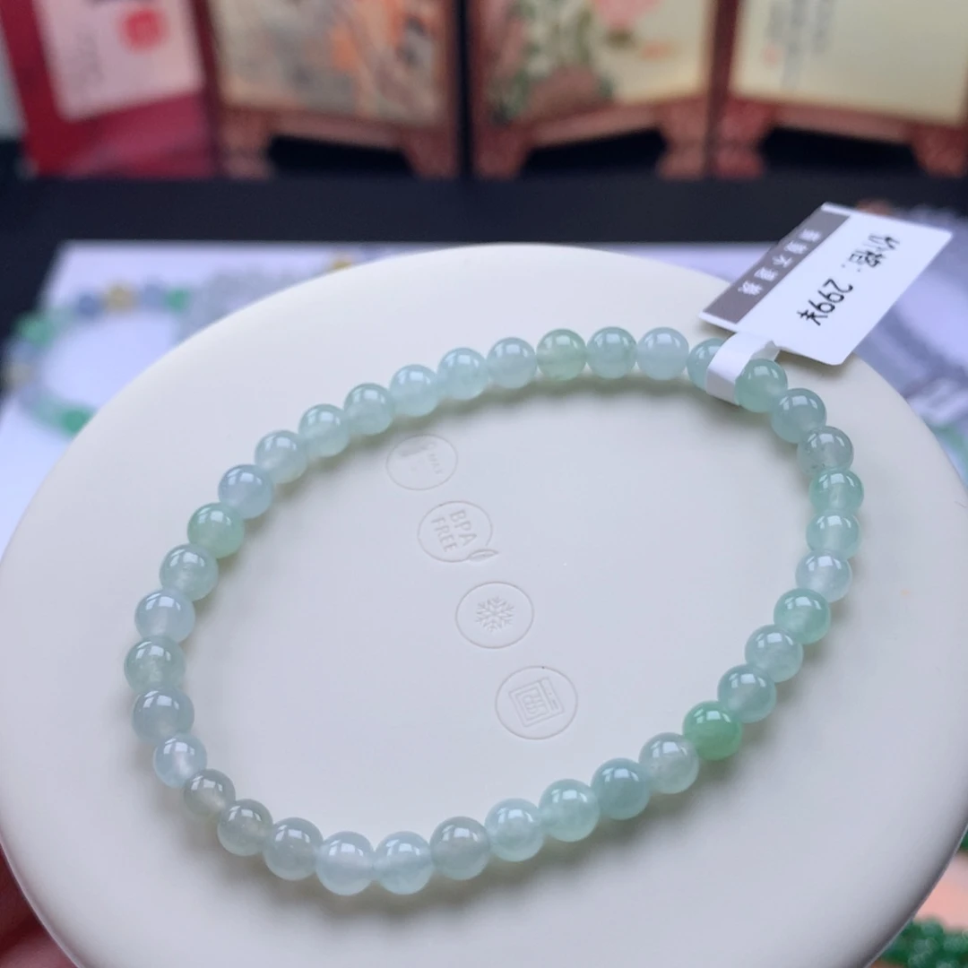 翡翠未镶嵌手链017