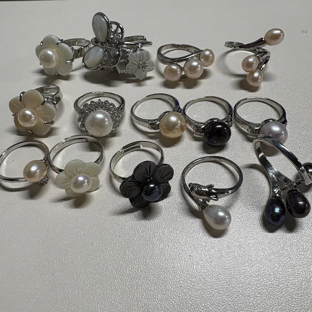 设计款淡水珍珠戒指