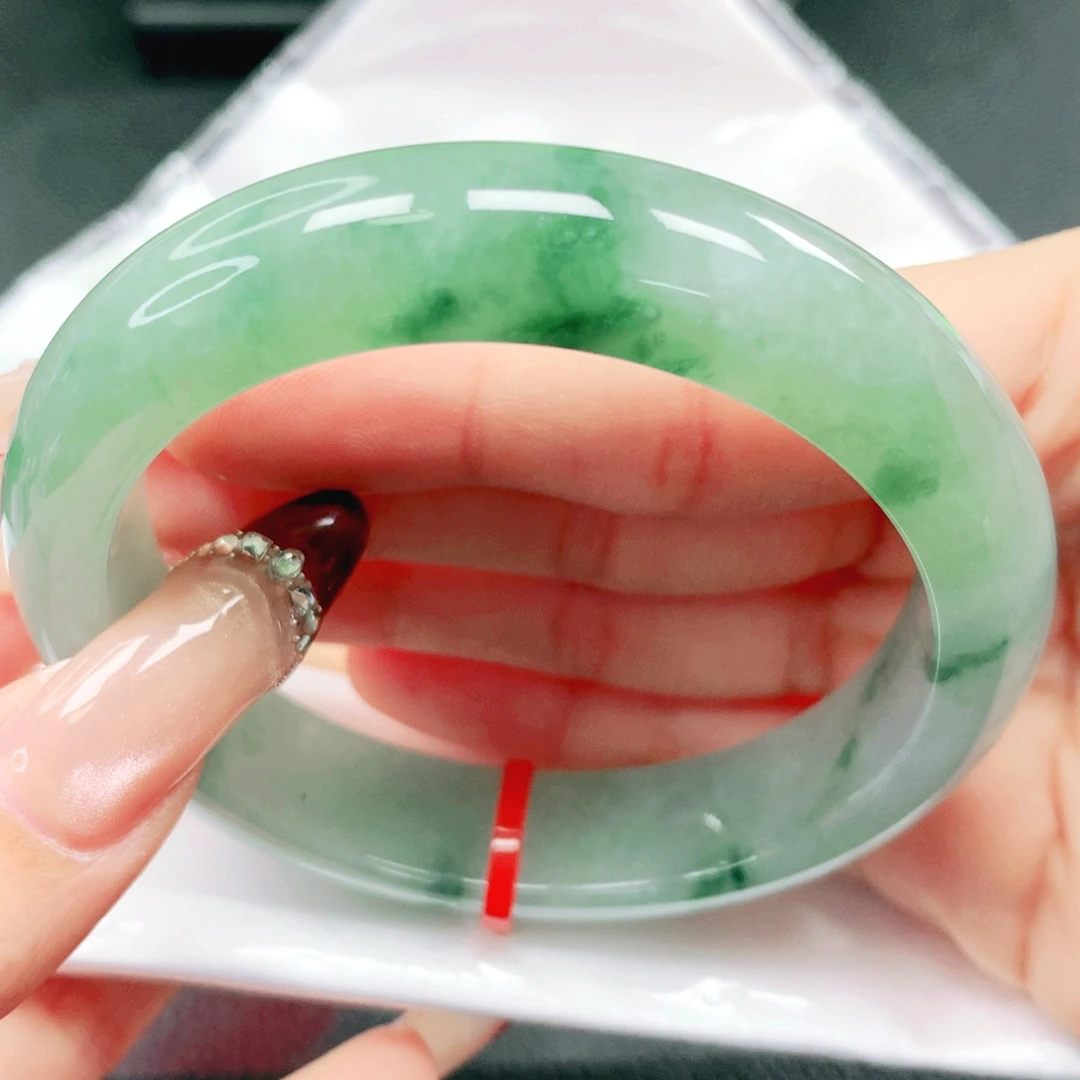 翡翠未镶嵌手镯58