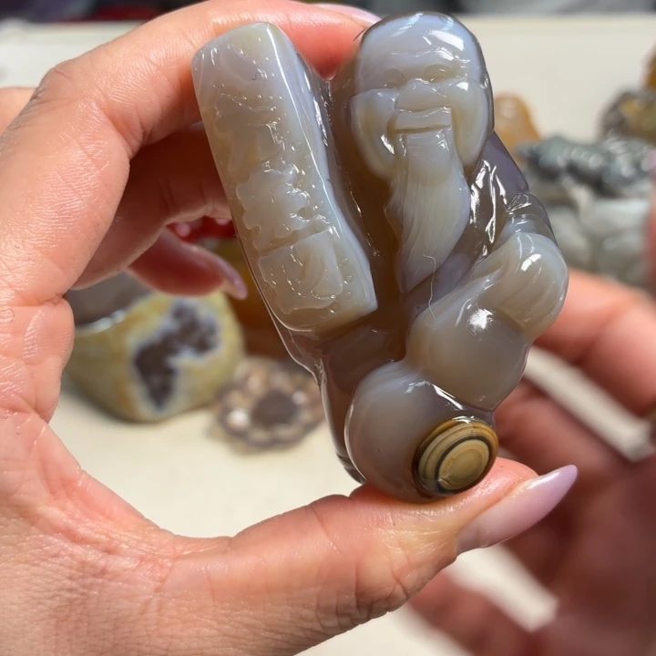 玛瑙/玉髓未镶嵌吊坠(不含链)