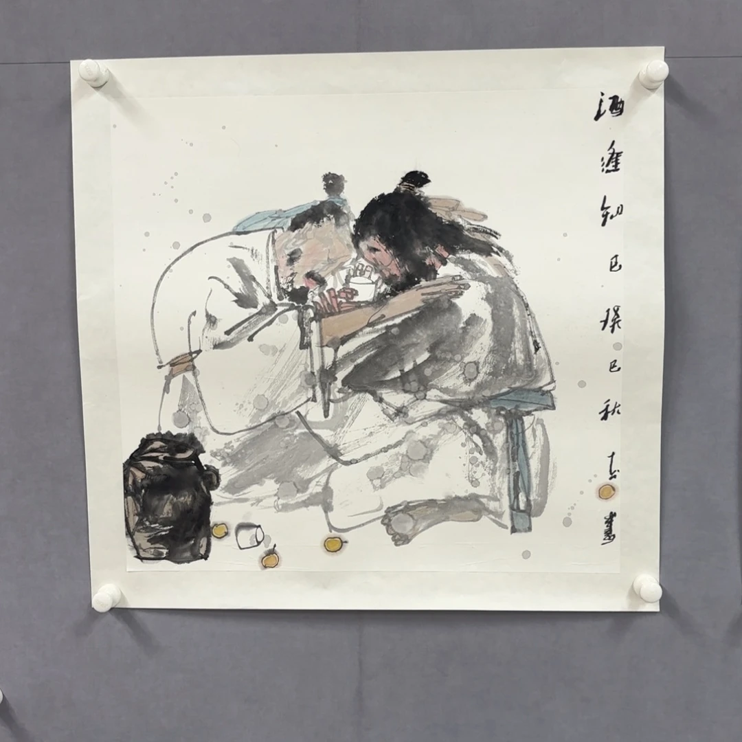 国画亲笔手绘原创